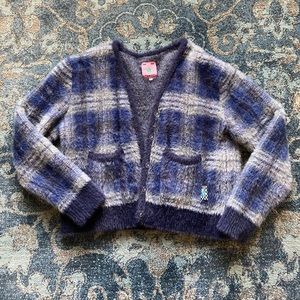 UNIF - blue ty cardigan